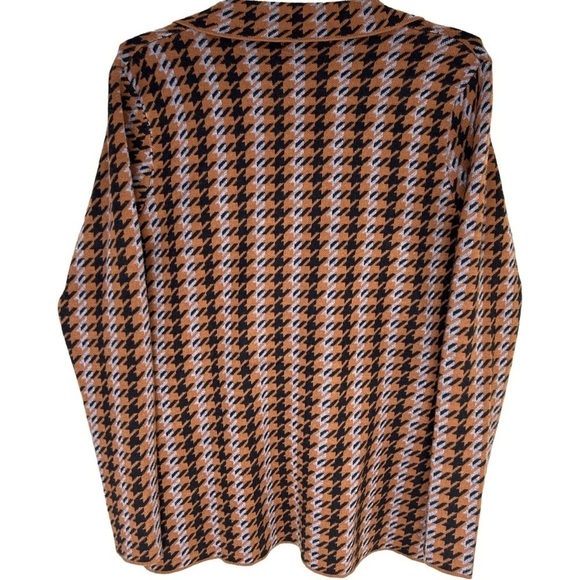 JOIE Houndstooth Cardigan Blazer Size Small - Picture 2 of 13